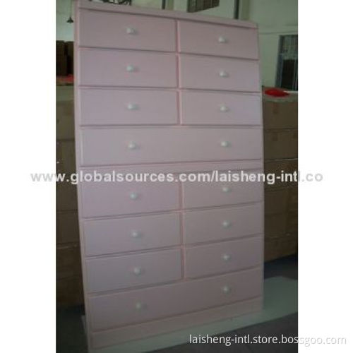 Chest of Drawers, White Paint, Made of MDF
